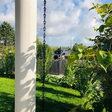 Bel Air Studios-terrasse Couverte-jardinet-vue Pont De Normandie-parking Privé * Honfleur