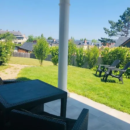 Bel Air Studios-terrasse Couverte-jardinet-vue Pont De Normandie-parking Prive Apartment