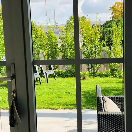 Bel Air Studios-terrasse Couverte-jardinet-vue Pont De Normandie-parking Prive *